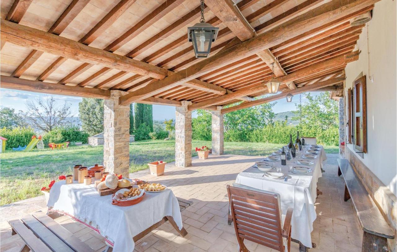 La Querciola Villa Seggiano Bagian luar foto