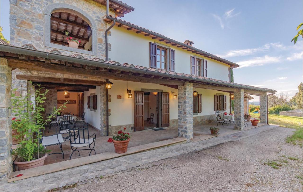 La Querciola Villa Seggiano Bagian luar foto